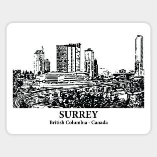 Surrey - British Columbia Magnet